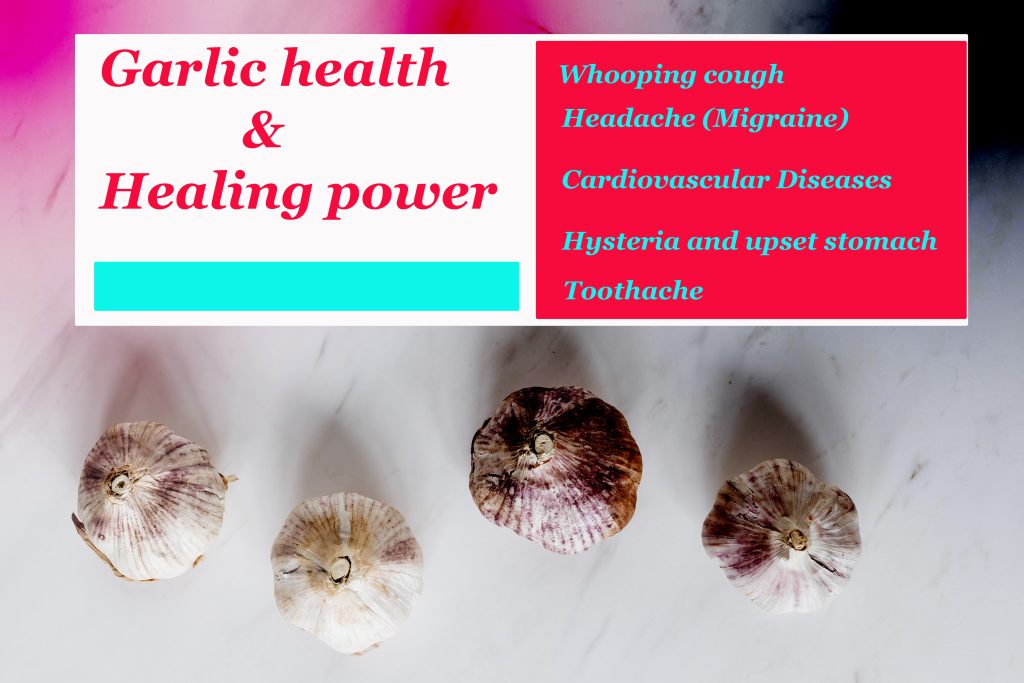 Garlic health and healing power