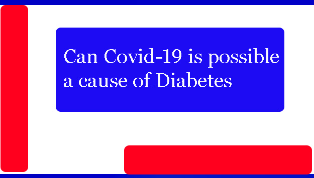 Can Covid-19 is possible a cause of Diabetes