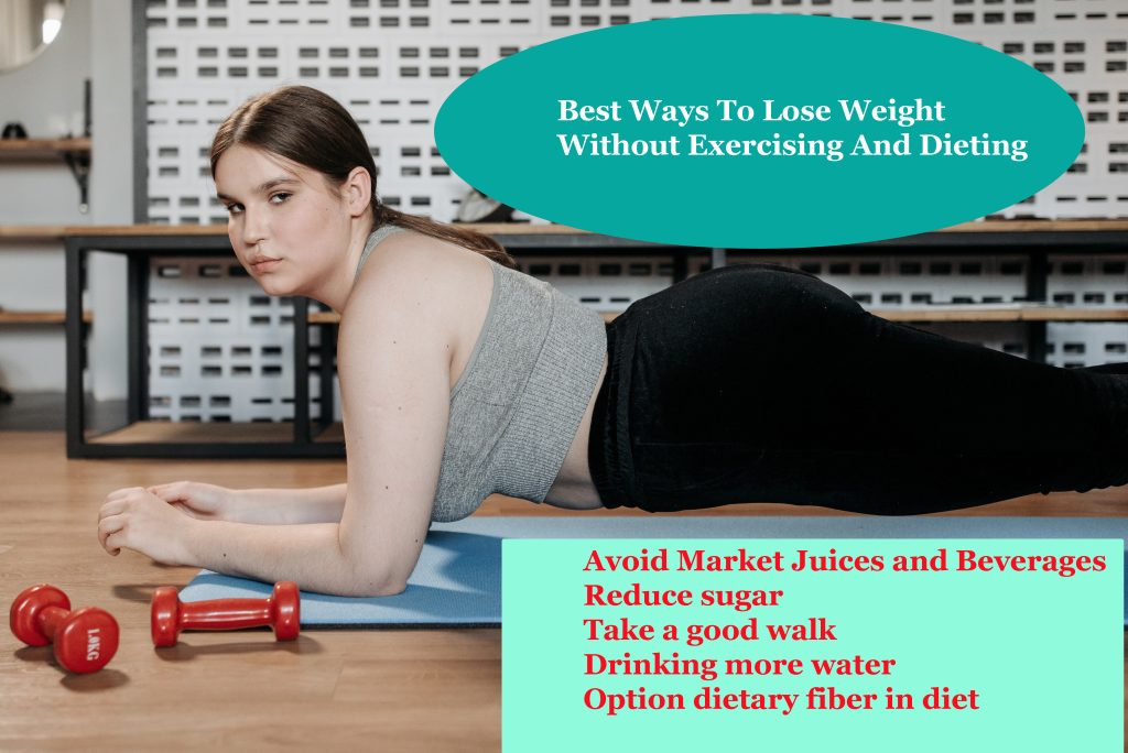 Best Ways To Lose Weight Without Exercising And Dieting
