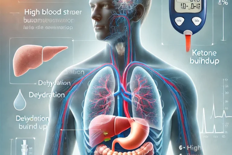 Inner structure about Diabetic Ketoacidosis (DKA)